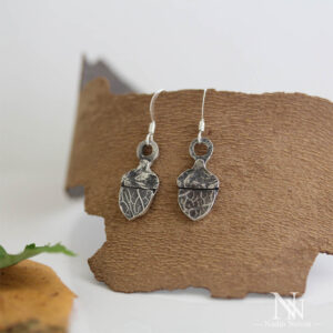 Acorn Earrings by Nadin Novoa