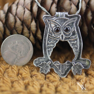 Reversible Owl Pendant Sizing Reference